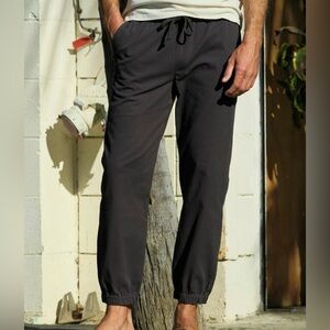 Mollusk Surf Shop Jeffrey Drawstring Pants Navy Blue